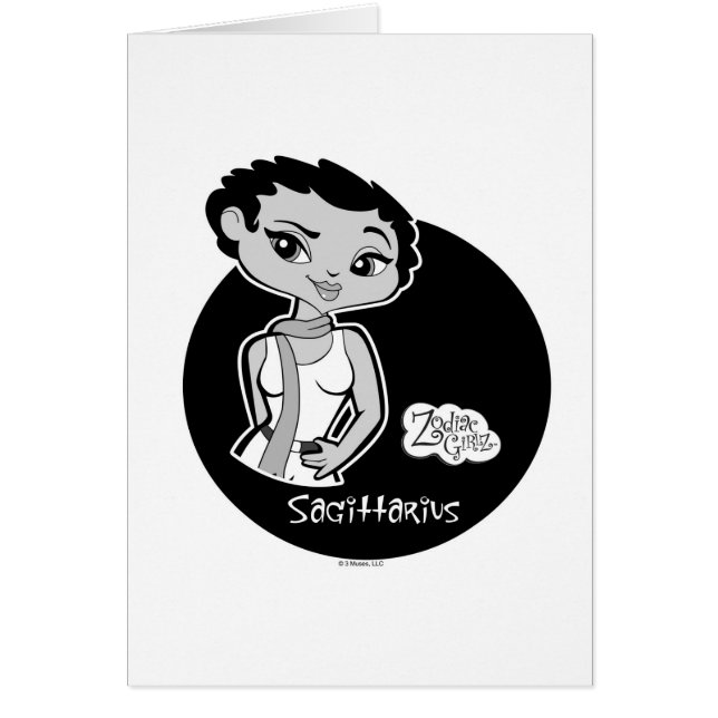 Cartão do Sagitário (Frente)