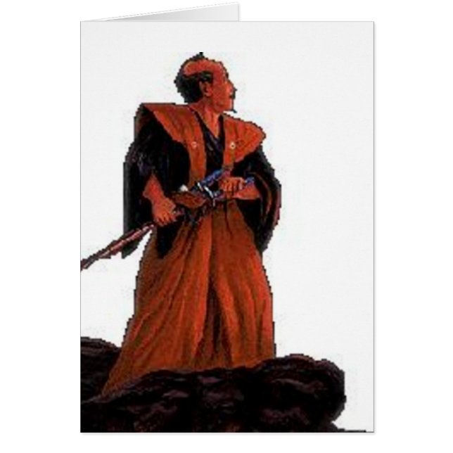 cartão do samurai (Frente)
