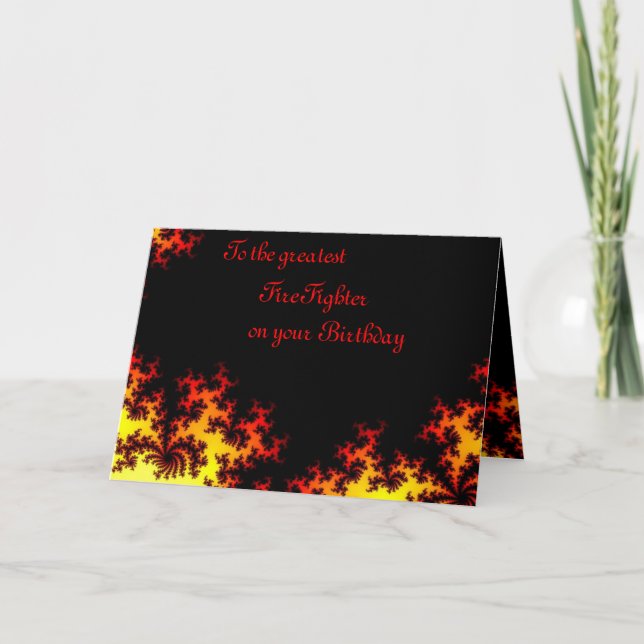 Cartão do sapador-bombeiro (Frente)