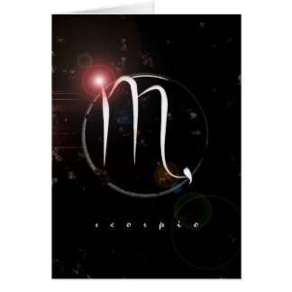 cartão do scorpio