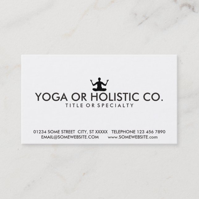 cartão do selo da meditação (Frente)