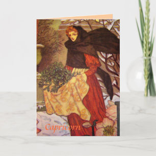 Cartão do Signo Astrológico "Capricórnio"