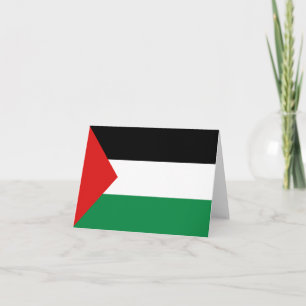 Cartão do Símbolo da Palestina