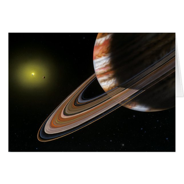 Cartão do sistema de Upsilon Andromedae (Frente Horizontal)