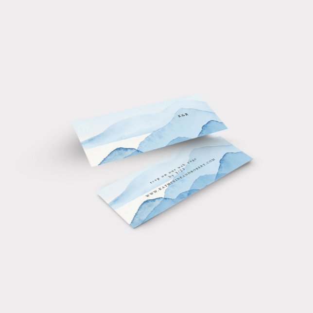 Cartão do Site de Casamento Blue Mountain Range (Criador carregado)