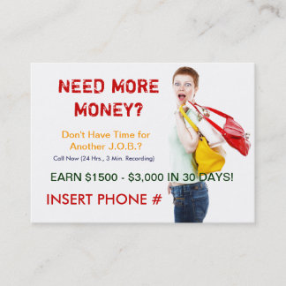 Cartão do Sizzle - precise mais dinheiro?