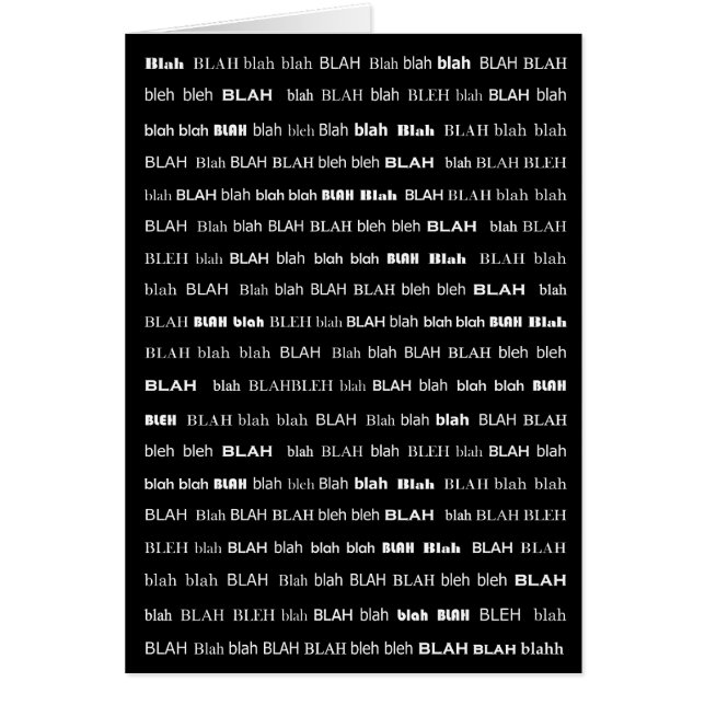 Cartão do Sofrimento Longo (Frente)