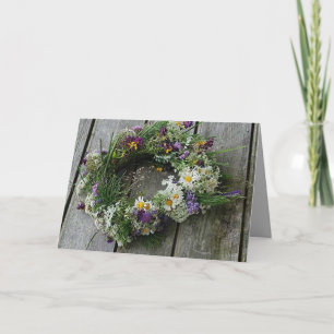 Cartão do solstício de verão