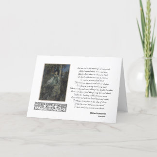 Cartão do soneto 116