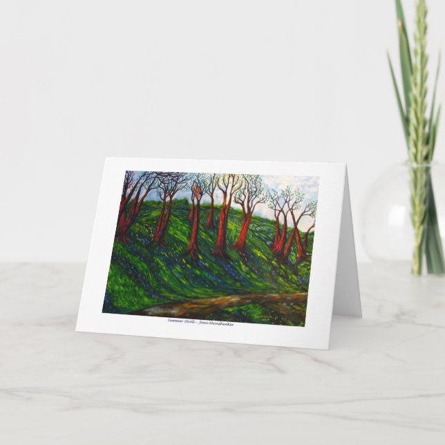 CARTÃO do Stroll do verão (Frente)