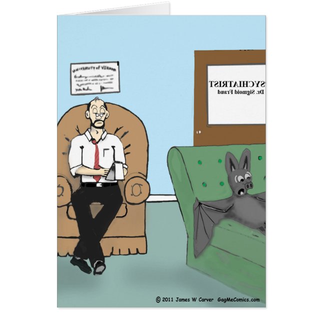 Cartão Do "terapia bastão " (Frente)