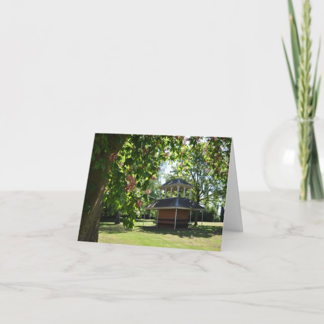 Cartão Do "terra" Notecard parque (Frente)