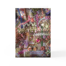 Cartão do trabalho das canvas