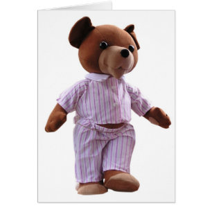 Cartão do urso de ursinho