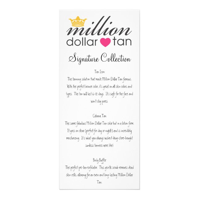 Cartão do vertical da coleção da assinatura de MDT (Frente)