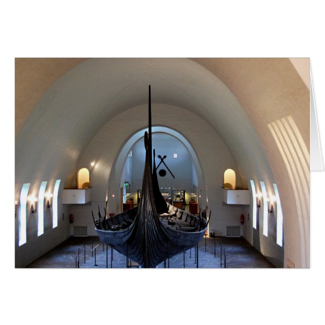 cartão do vikingskiphuset (Frente Horizontal)