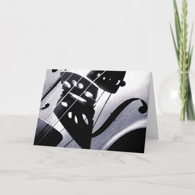 Cartão do violino (Frente)