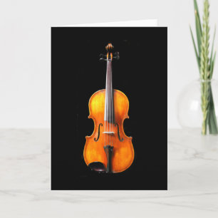 Cartão do violino/viola por Leslie Harlow