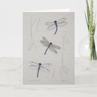 Cartão do vôo da floresta