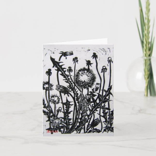 Cartão do Wildflower (Frente)