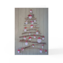 Cartão do Xmas, árvore