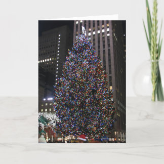 Cartão do Xmas de NYC