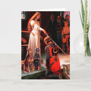 Cartão Doberman Pair - A Accolade