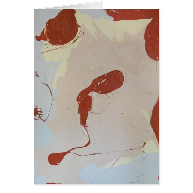 Cartão Dobra de marshmallow torrada (Frente)