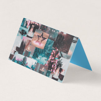 Cartão dobrado colorido de Natal colorido e colori