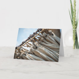 Cartão Dobras da vela