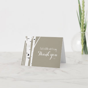 Cartão Dobrável de Agradecimento com Coração Talha