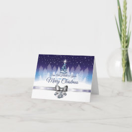 Cartão Dobrável Estrela de Natal Vitoriana