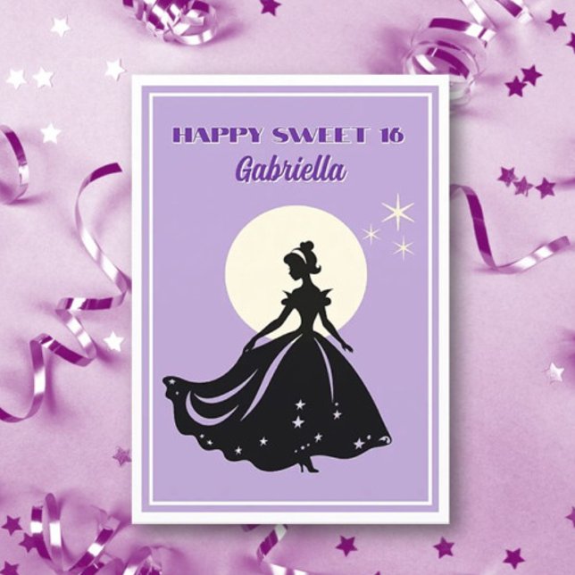 Cartão Doce 16! Parabéns (Criador carregado)