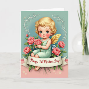 Cartão Doce Amor Materno Floral