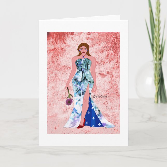 Cartão Doce caminhar a Design criativa de LeeMarie (Frente)