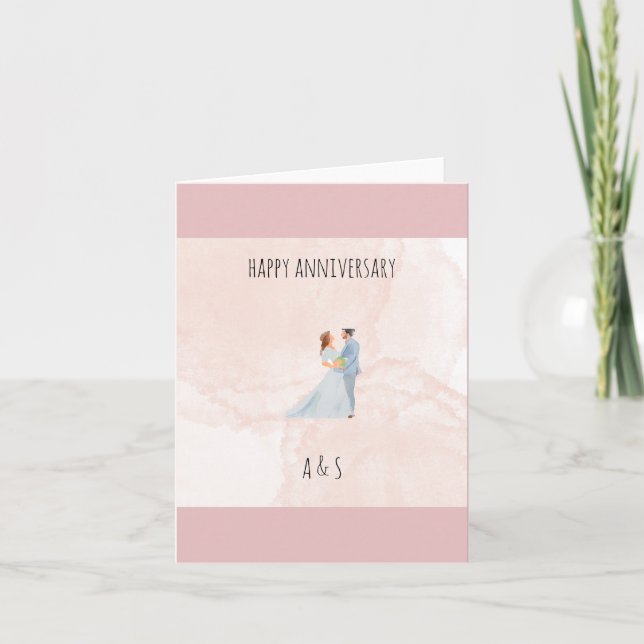 Cartão doce carta de aniversário (Frente)