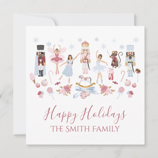 Cartão Doce de Noz-Cracker (Frente)