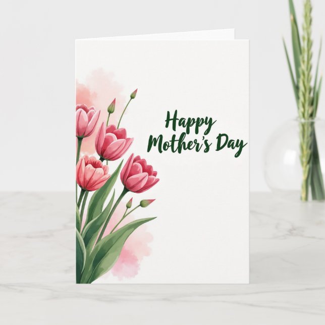 Cartão Doce Dia Das Mães (Frente)