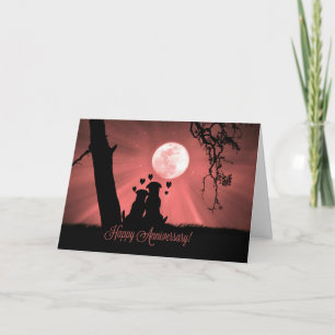 Cartão Doce Feliz Aniversário Cachorro Adorável Cachorro