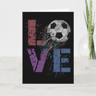 Cartão Doce Futebol Amor Dia dos Namorados Dia de Jogo Ma