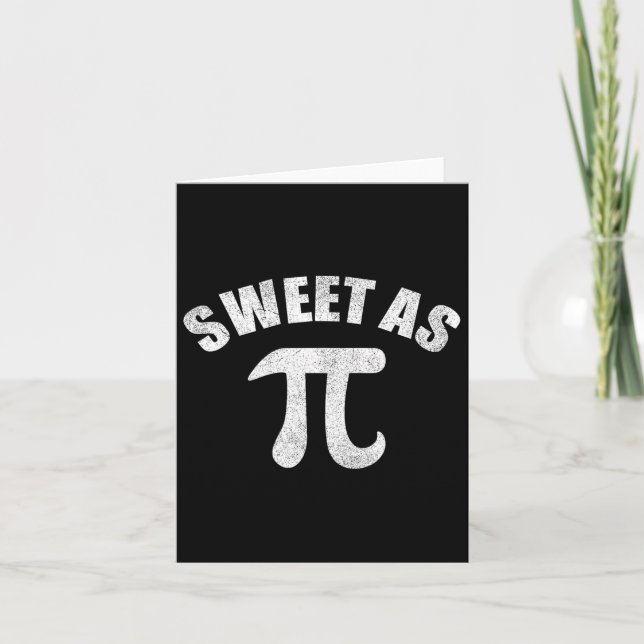 Cartão Docente Como Professor De Geek De Matemática Pi 3, (Frente)