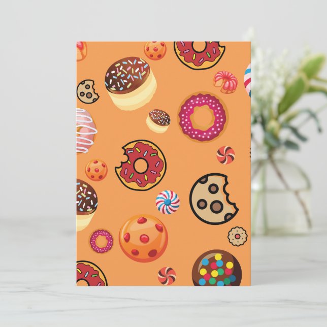 Cartão Doces 6 (Em pé/Frente)