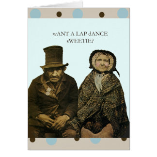 Cartão Docinho de dança do Lap