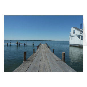 Cartão Dock em Clear Lake Iowa