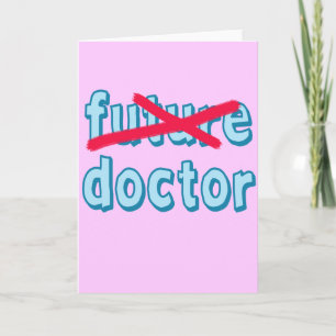 Cartão Doctor Graduation Products