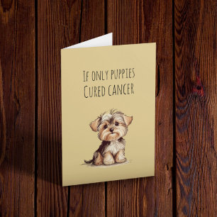 Cartão Doente cancer