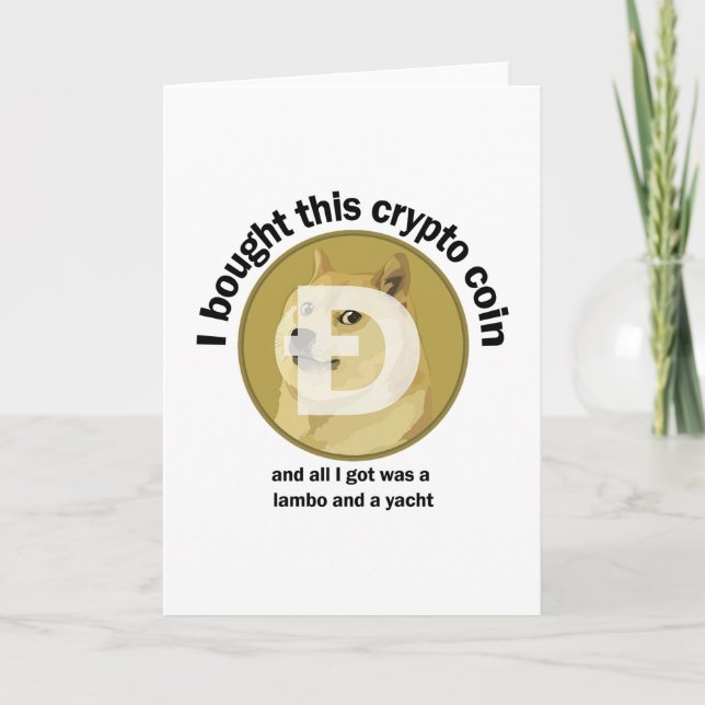Cartão Doge Riches (Frente)