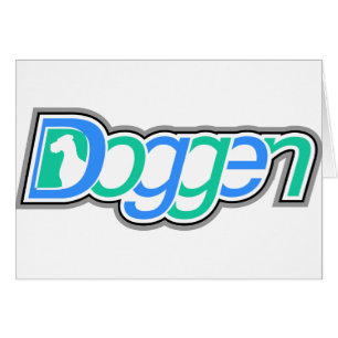 Cartão Doggen Text mit Kopf