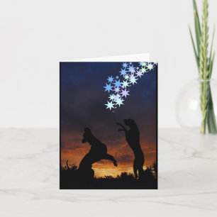 Cartão Doggenkarte multicolores