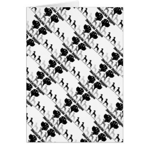 Cartão Doggenlogo Schwarz Grau